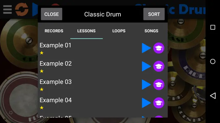 Classic Drum android App screenshot 1